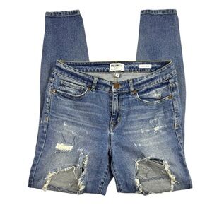 William Rast Perfect‎ Skinny Distressed Jeans Size 28 Women